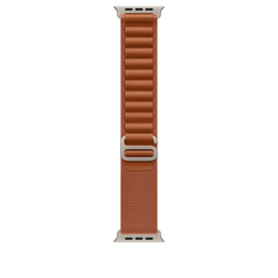 49mm Terracotta Alpine Loop - Medium - Natural Titanium Finish