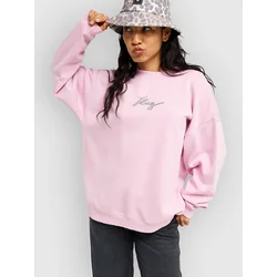 Roxy Lineup Oversized Crew Sweater pink lavender