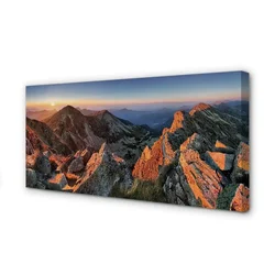 tulup.si Slika na platnu Mountain sunset 100x50 cm