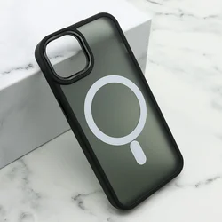 Maska SILKY MAGSAFE za iPhone 13/ crna