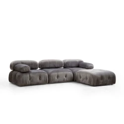 Atelier Del Sofa Ugaona sofa Bubble Corner (L1-O1-1R -Puf) -