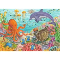 Ravensburger Slagalica Okeanski prijatelji, 12 Delova