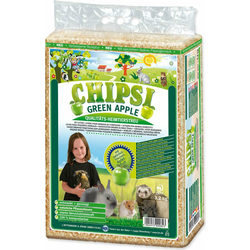 Chipsi Green Apple, piljevina za glodare 60 l (3,2 kg)