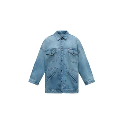 DIESEL Prehodna jakna moder denim