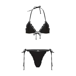 LSCN by LASCANA Bikini črna