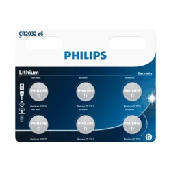 Philips CR2032P6/01B-6 kom litijumska dugmićasta baterija CR2032 MINICELLS 3V 240mAh