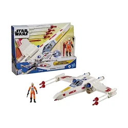 Vozilo Hasbro Star Wars Epic World of Action Luke Skywalkers Force Strike X-Wing s figurico (G0768)