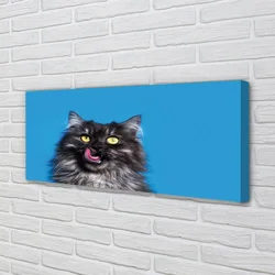 tulup.si Slika na platnu Oblizujšcy mačka 140x70 cm