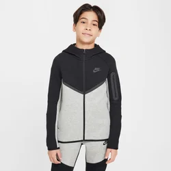 Nike B NSW TCH FLC FZ - PD, dječija jakna, crna HV5867