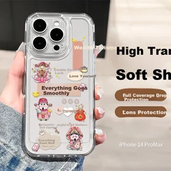 Yingkaida Maska za mobilni telefon iPhone 14 Pro Max, Šarena