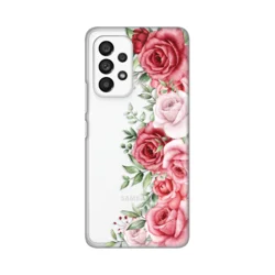 TELEMPIRE Silikonska maska Print Skin za Samsung A536B Galaxy A53 5G Wild Roses providna