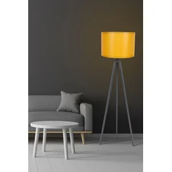 Opviq Podna lampa 110, 145 cm, E27, Žuta