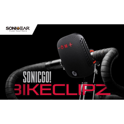 SONICGO! BikeClipZ Midnight Grey