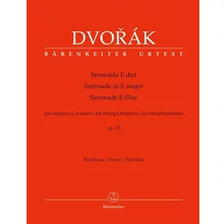 DVORAK:SERENADE E-DUR SCORE