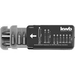 KWB set bitova, 9 komada u plastičnoj kutiji ( KWB 49113910 )