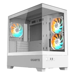 Gigabyte Kućište GB-C201PI, Panoramic, Belo