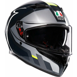 AGV Kaciga k3 siv/flu-žut xl
