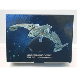 shumee Zbirateljski model ladje Eaglemoss Star Trek Klingon D4 Bird of Prey 22 cm
