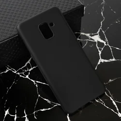 Teracell Maska za telefon Giulietta za Samsung A730F Galaxy A8 Plus 2018, Crna