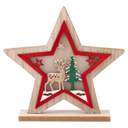 Festa Novogodišnja dekoracija Svetleća zvezda Rudolf
