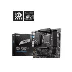 MSI MSI PRO B760M-A WIFI DDR4, (20507834)
