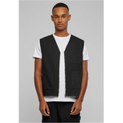 Organic Cotton Vest - Black