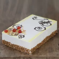 Posna voćna - ananas i višnje torta - velika