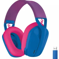 LOGITECH G435 LIGHTSPEED Wireless Gaming Headset - BLUE - 2.4GHZ- EMEA - 914 ( 981-001062 )