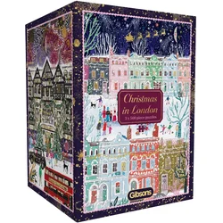 Gibsons - Puzzle 3x500 Božič v Londonu - 1 000 kosov