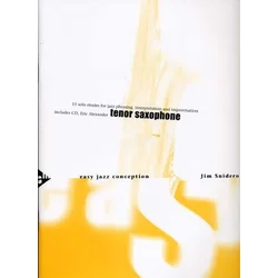 SNIDERO note: EASY JAZZ CONCEPTION TENOR SAX