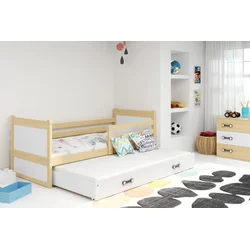Baloo bonny krevet za dve osobe 190X80 pine beli ( 8436 )