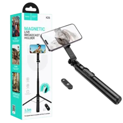 hoco. Selfie stick s bežičnim daljinskim upravljačem i stativom - K25