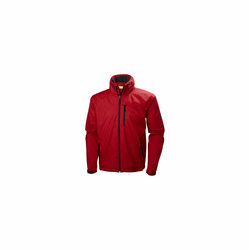 HELLY HANSEN moška športna jakna Crew Jkt, rdeča