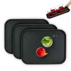 Northix Set 3 servirnih pladnjev 46x35 cm nedrseča površina