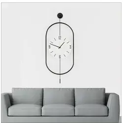 Wallity Zidni sat Mclock-00114, 35x85x7 cm, Crni