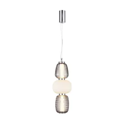 LED luster na sajli CARO LED/28W/230V hrom