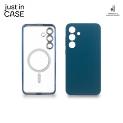 Just in Case 2u1 Extra case MAG MIX PLUS paket PLAVI za Samsung S25 Plus ( MAGPL237BL )