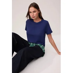 Trendyol Milla Ženska majica TWOSS26TS00092, Tamnoplava