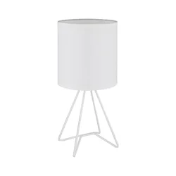 Globo 21734W - Stona lampa TAMIAN 1xE14/40W/230V bela