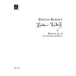 KODALY:SONATE CELLO AND piano