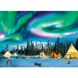 Nordlicht - Yellowknife (Puzzle)