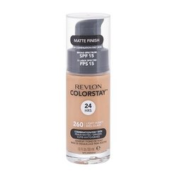 Revlon Colorstay Combination Oily Skin puder SPF15 30 ml nijansa 260 Light Honey