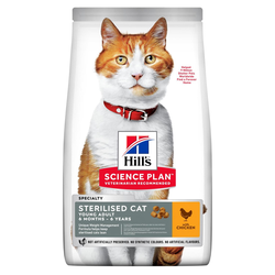 Science Plan Sterilised Cat Young Adult Piletina, 1.5 kg