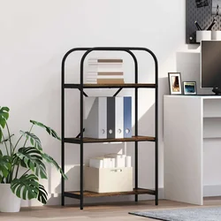 Polica Dimljeni hrast 60 x 30 x 109 cm Konstruirano drvo