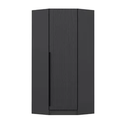 Hanah Home Garderober Kale Plus 1 Anthracite-210, 74x210x52 cm, Antracit