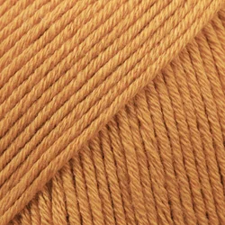 Drops Safran Uni Colour 67 Pumpkin Pletilna preja