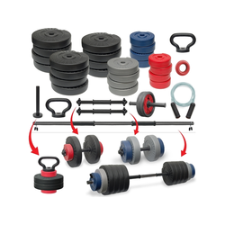 Iron Set tegova 88kg i 2 plus 1 šipka 7 u 1