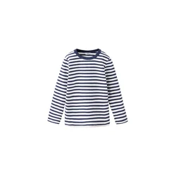 MANGO KIDS Majica RENE mornarska/bela