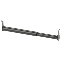 BOAXEL Podesiva šipka za vešalice, boja antracita, 20-30 cm