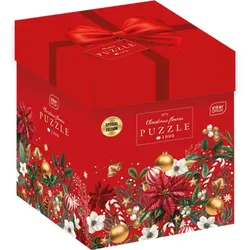 Interdruk - Puzzle OKVIR: Božični cvetje - 1 000 kosov